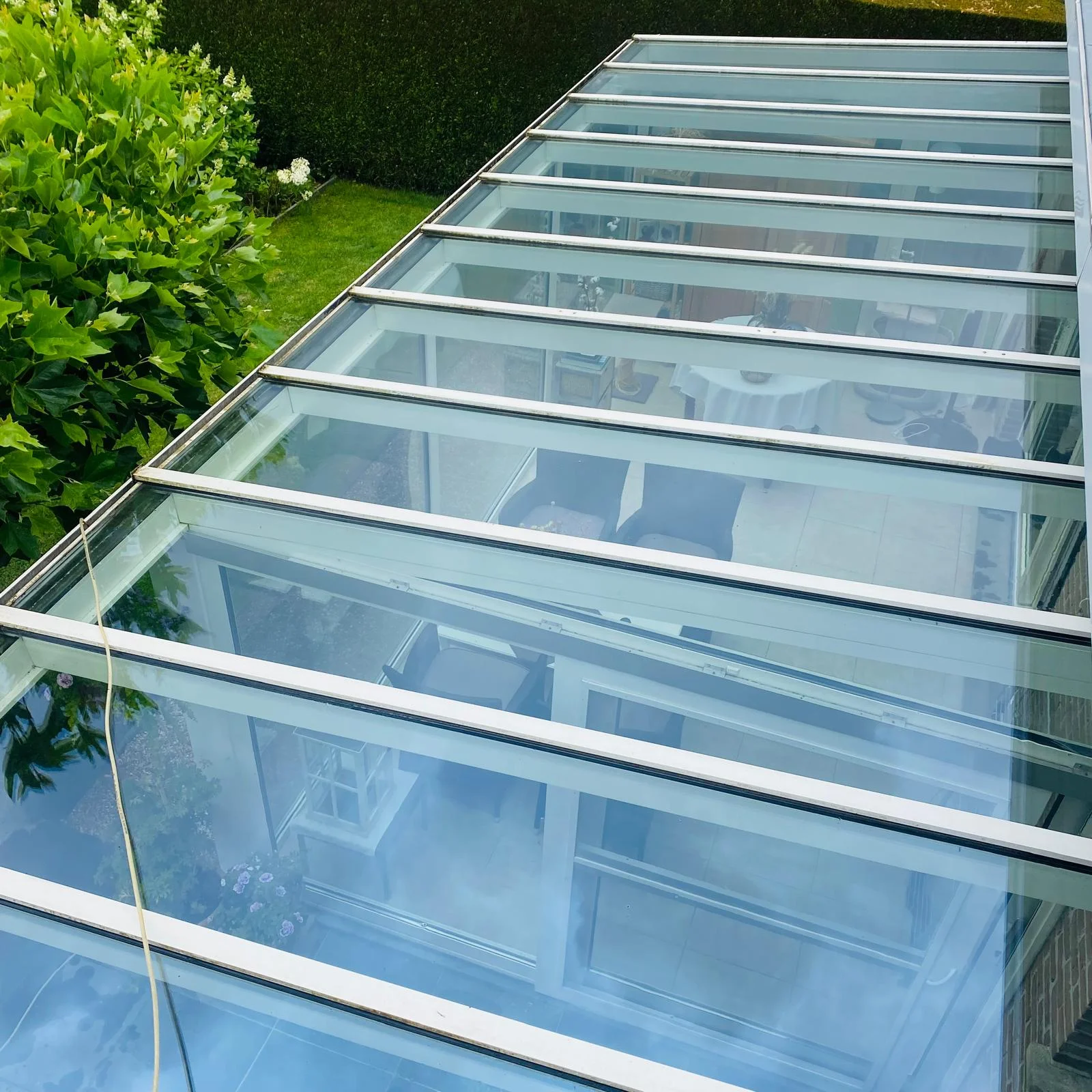 Streeploos gewassen ramen